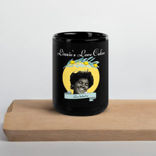 Load image into Gallery viewer, Lizzie's Love Cakes Black Glossy Mug - Lizzie's Love Cakes